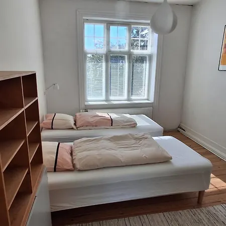 Apartmán Stor Byggeforeningshus I Roligt Kvarter
